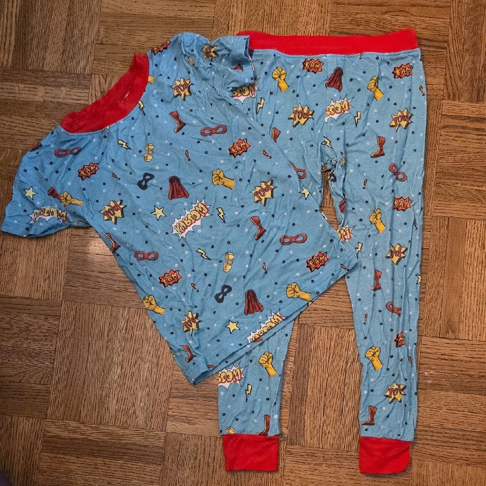 Kids Superhero Bamboo Pajamas